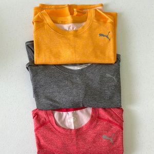 Puma Men’s Dri-fit Shirts x3